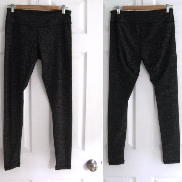 Zella Live In Leggings Black Space Dye Full Length Mid-Rise Size M - Picture 1 of 6